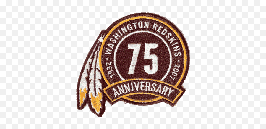 Redskins Anniversary Celebrations Over - Washington Redskins 75th Anniversary Logo Png,Washington Redskins Logo Image