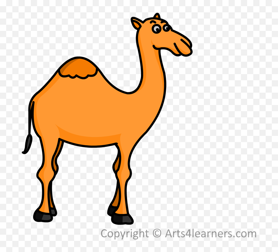 Easy Draw Camel Png Image With No - Draw A Small Camel,Camel Transparent Background
