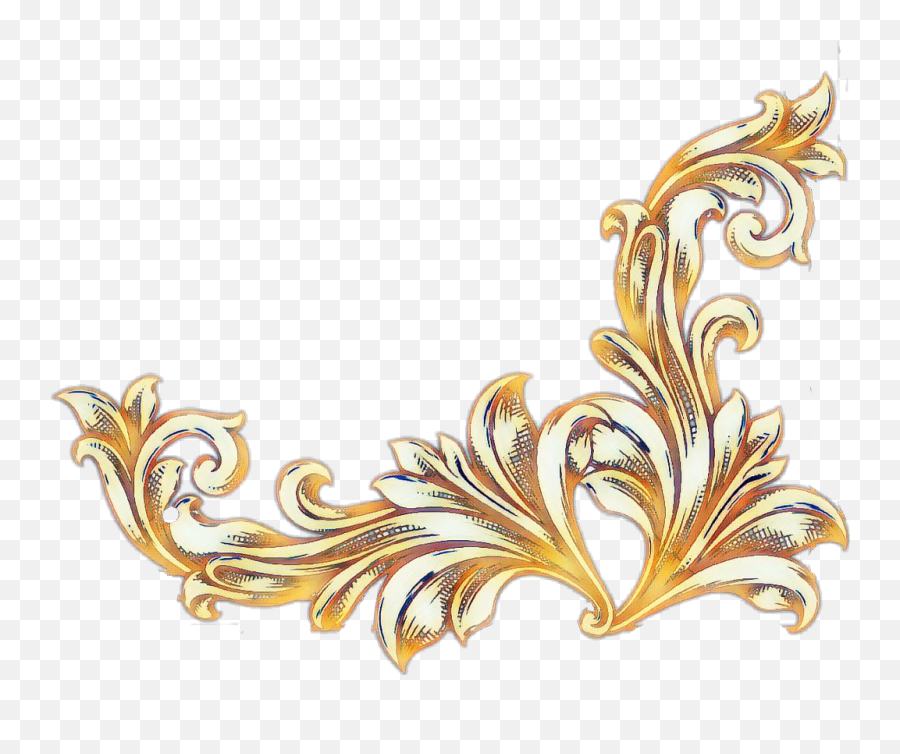 Scroll - Transparent Background Filigree Png,Filigree Png