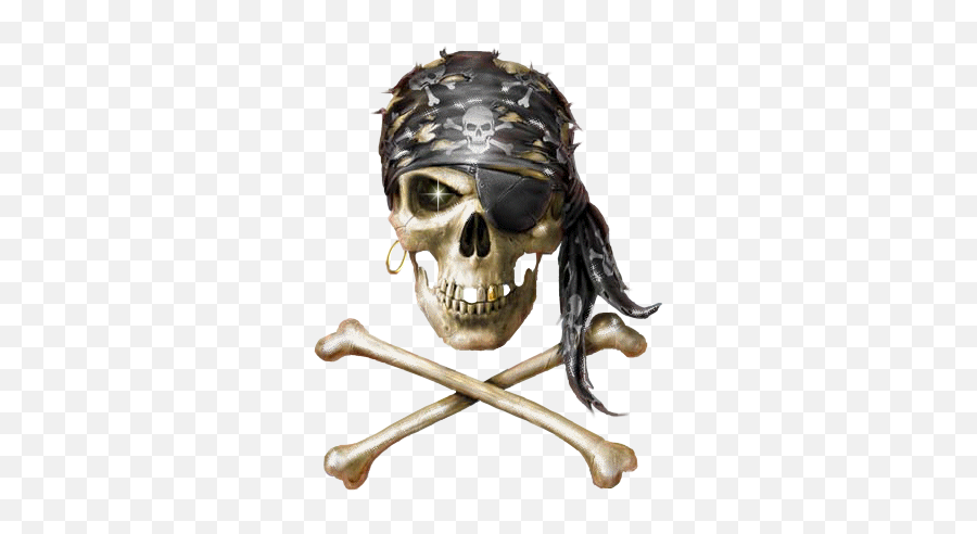 Download Hd Share This Image - Pirate Skull Transparent Png Pirate Skull,Pirate Skull Png