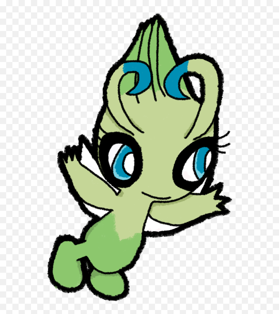 Celebi U2014 Weasyl - Fictional Character Png,Celebi Png