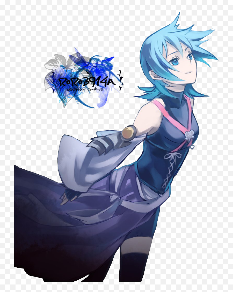 Kingdom Hearts Aqua Png Free Download Mart - Aqua Kingdom Hearts Anime,Kingdom Png