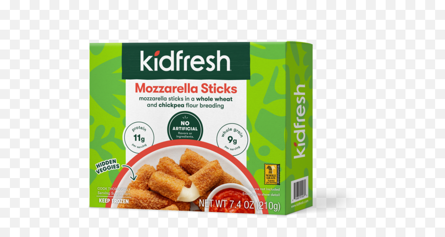 Mozzarella Sticks - Kidfresh Chicken Meatballs Png,Mozzarella Sticks Png
