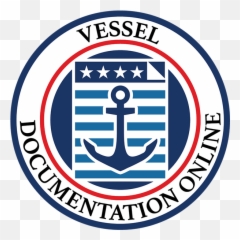 Vessel Documentation Online Continues - Vertical Png,Coast Guard Logo Png