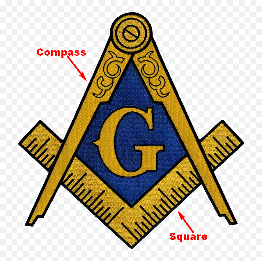 Mason Logo Clipart - Masonic Square And Compass Png,Free Mason Logo