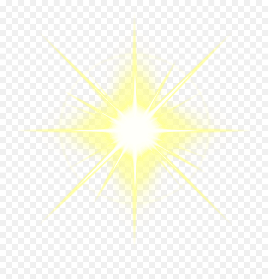 Light Flare Clipart Glowing Star - Sparkle Png Picsart,Glowing Star Png