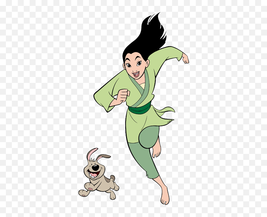 Disney Clipart Mulan - Mulan And Little Brother Full Size Mulan And Little Brother Png,Mulan Transparent