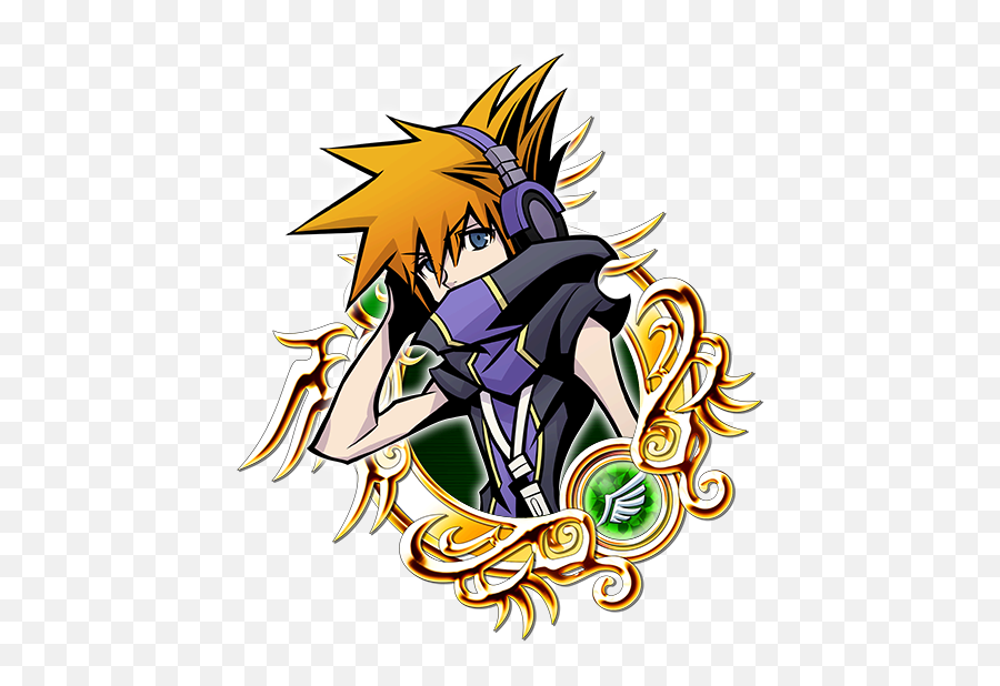 The World Ends With You Art 3 - Khux Key Art 24 Png,The World Ends With You Logo