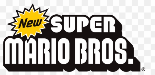 Super Mario Bros Logo Png Transparent - New