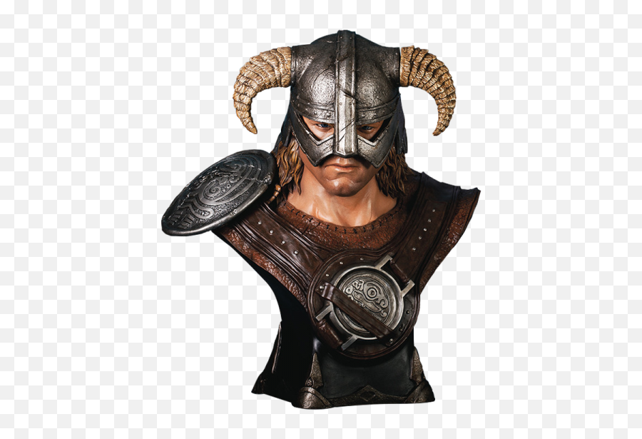 Skyrim Bust - Dragonborn Life Size Bust Png,Dovahkiin Png