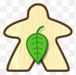 Naked - Leaf Clip Art Png,Meeple Png