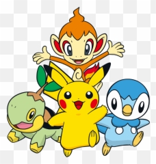 Download Azurilland - Group Pictures Of Pokemon Characters Png,Piplup Png