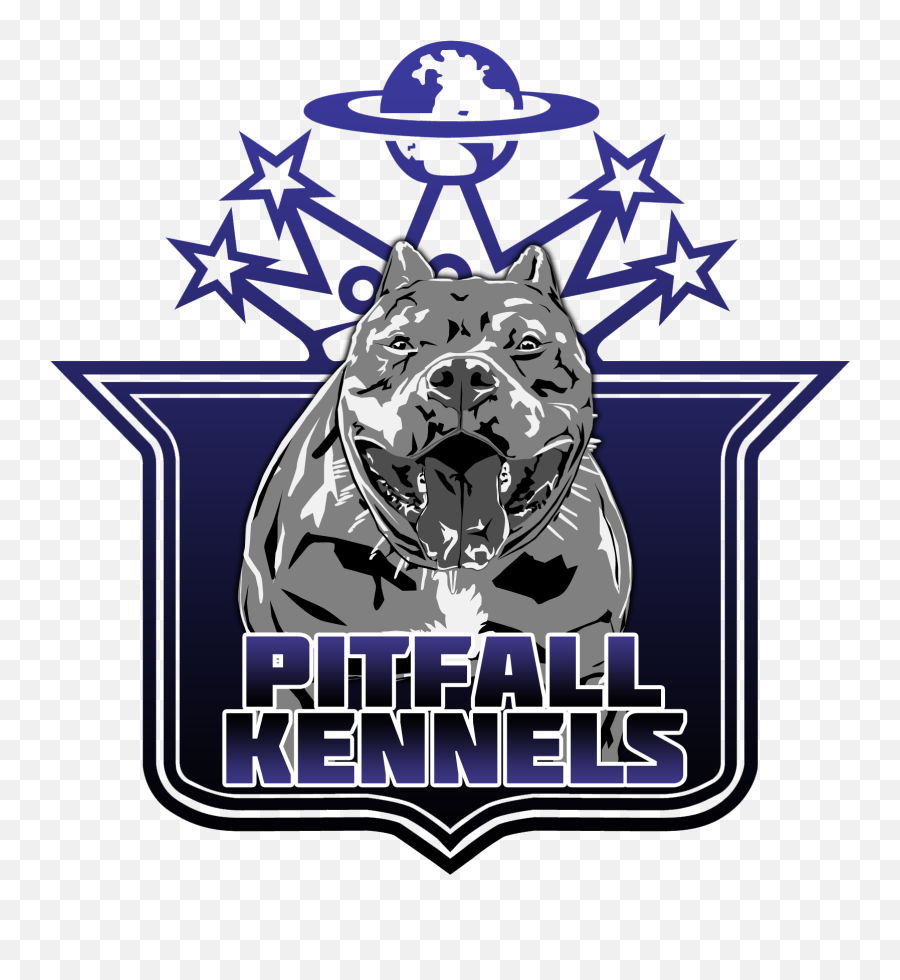 Pitfall Kennels - Automotive Decal Png,American Bully Logo