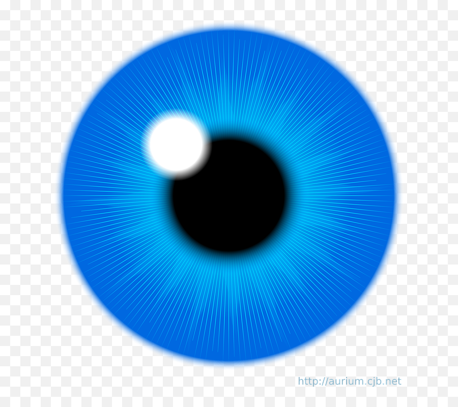 Blue Eye Iris Clip Art - Cartoon Blue Eye Texture Png,Blue Eye Png