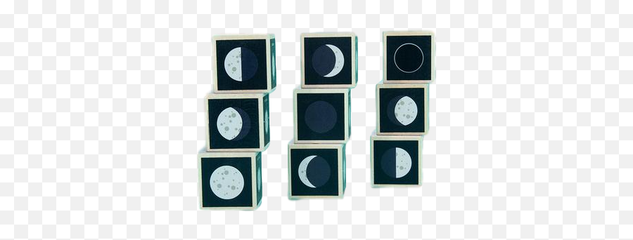 Moon Phase Blocks - Vertical Png,Moon Phase Png