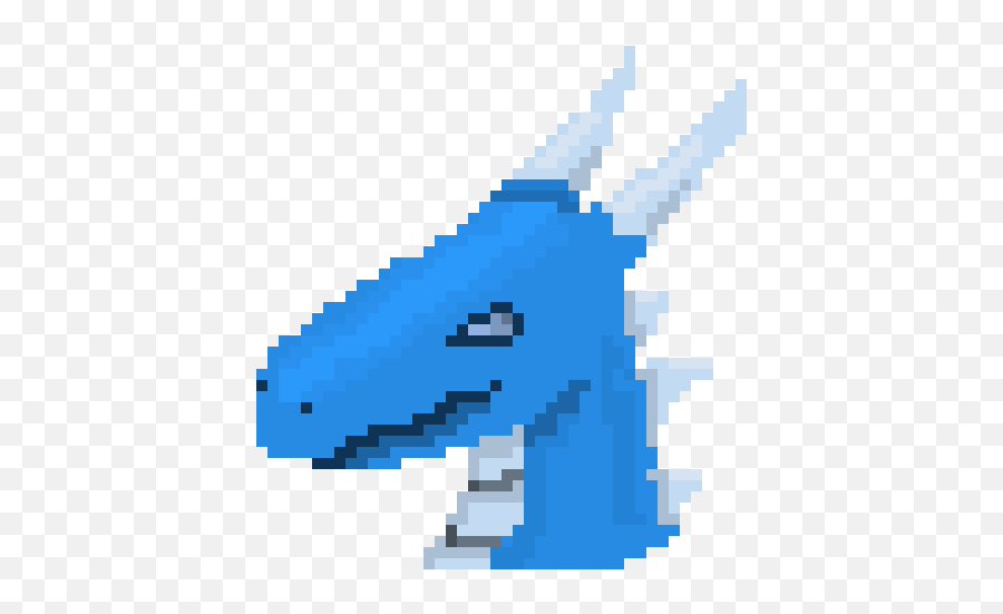 A Dragon Head Pixel Art Maker - Dragon Head Pixel Png,Dragon Head Png