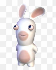Mischievous Rabbid Png - Rayman Raving 646355 Rabbids