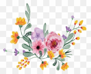 Watercolor Bouquet Paintingvalleycom Explore - png