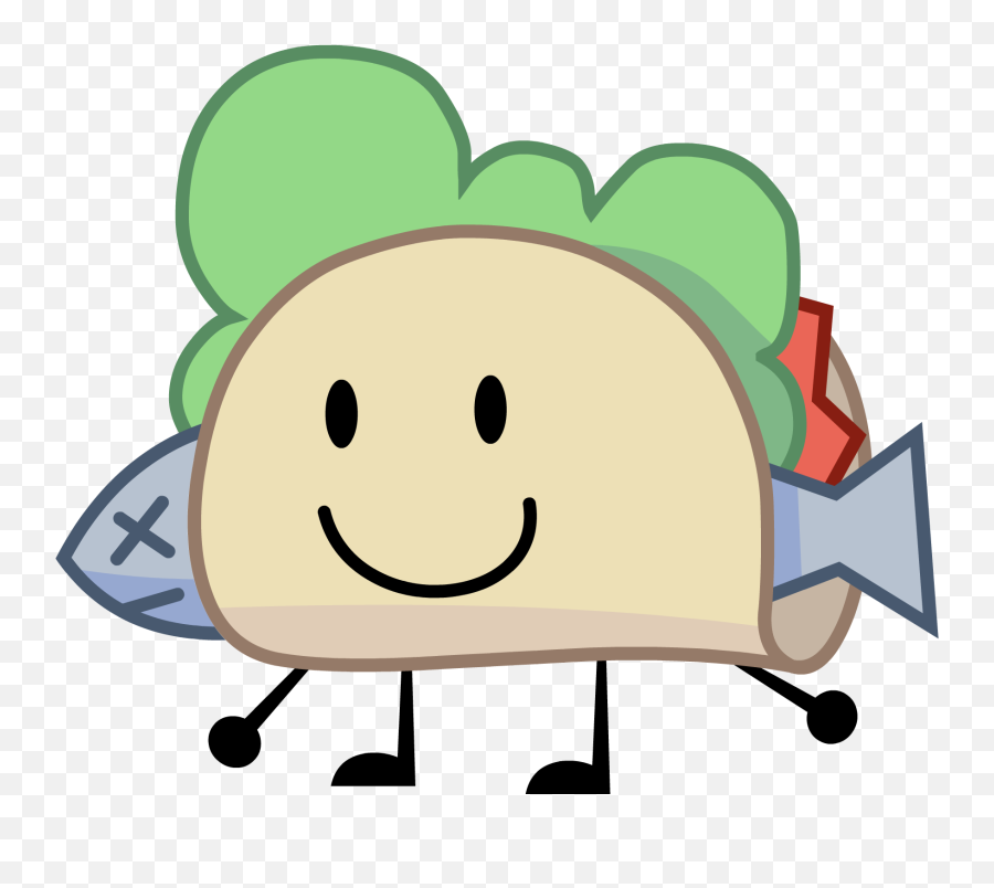 Taco Bell - Battle For Dream Island Taco Hd Png Download Bfdi Taco,Taco Bell Png