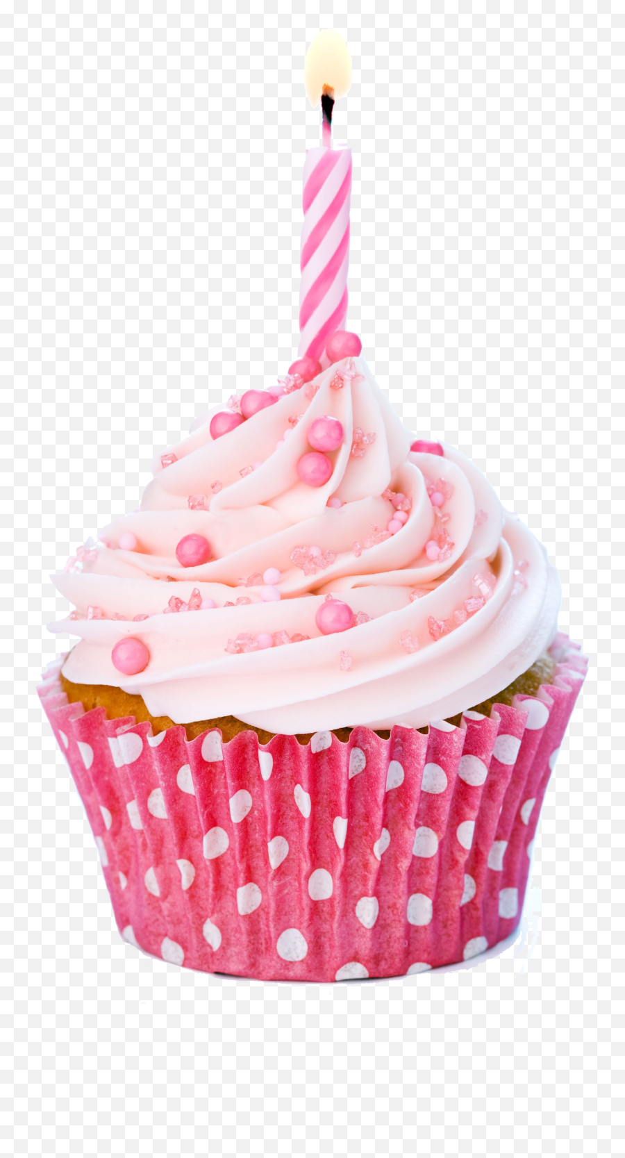 Download Free Png Vector Icing Cupcake Birthday - Cup Cake With Candle,Birthday Candle Png