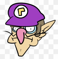 Waa Wa He - Instant Sound Effect Button Myinstants Waluigi Drawing Png,Waluigi Transparent
