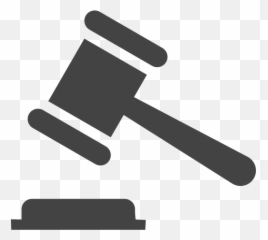 Gavel Clipart Png - Transparent Judge Hammer Icon