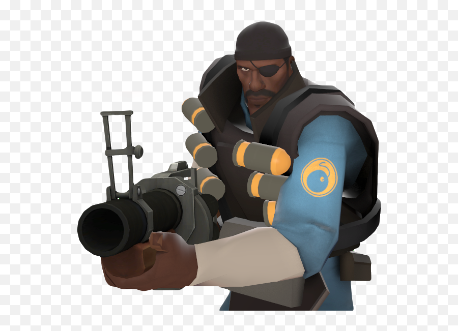 Team Fortress 2 Blu Demoman Transparent - Team Fortress 2 Blu Demoman Png,Demoman Icon