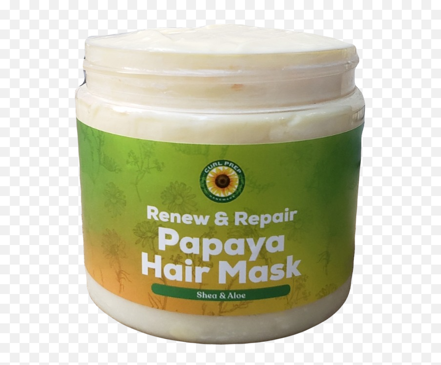 Papaya Mask Deep Conditioner - 16 Oz Curl Prep Handmade Paste Png,Papaya Icon