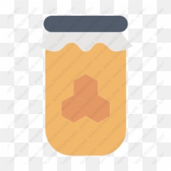 Download Honey Jar Vector Icon Inventicons - Label png