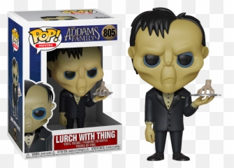 Lurch With Thing - Addams Family Funko Pop png