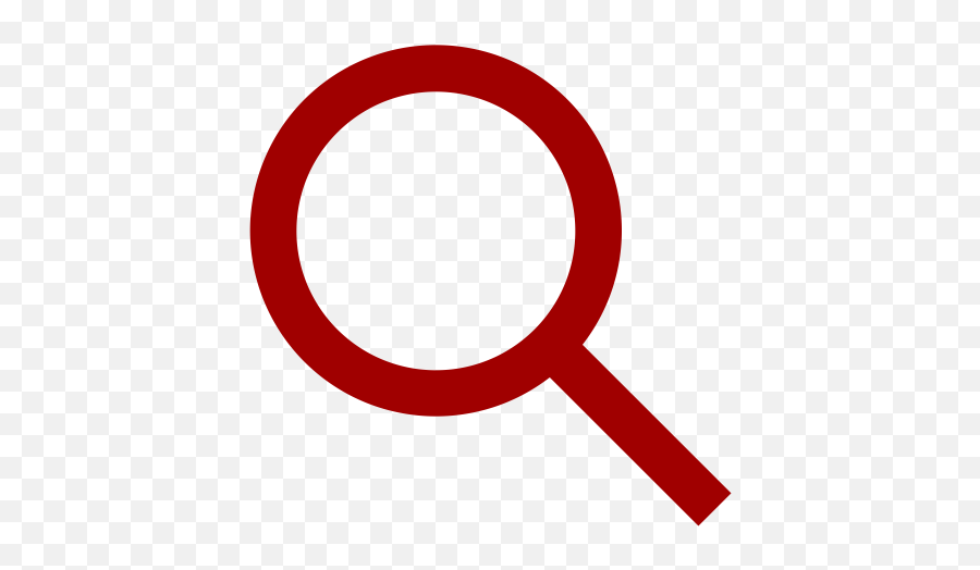 Red Magnifying Glass Icon Png Symbol - Search Icon,Spyglass Icon