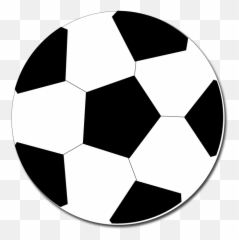 Soccer Ball Clipart No Background - Soccer Ball Clipart Easy Png,Football Clipart Transparent Background