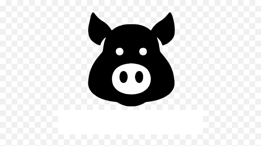 Queensland Primary School Farm U0026 Agricultural Education - Black And White Pig Head Png,Ts3 Icon Pack