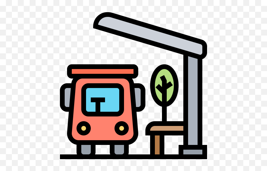 Bus Stop - Free Transport Icons Language Png,Bus Station Icon