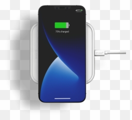 Single Aluminium Wireless Charger - White Samsung Group png