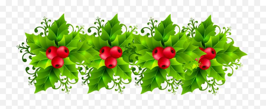 Download Free Clipart Christmas Holly - Clip Art Christmas Holly Png,Christmas Holly Png