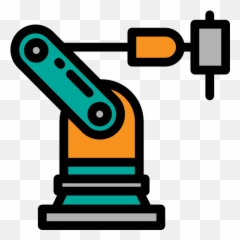 Industry Factory Robotics Industrial Robot Icon - Icon Png