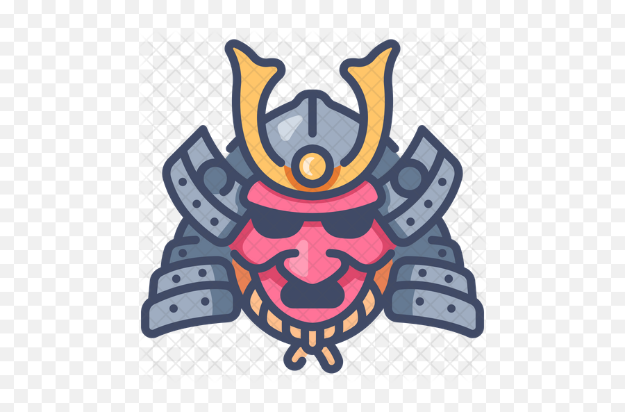 Samurai Mask Icon - Reserva Ecológica Costanera Sur Png,Samurai Png