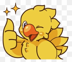 Telegram Sticker From Chocobo Pack Png