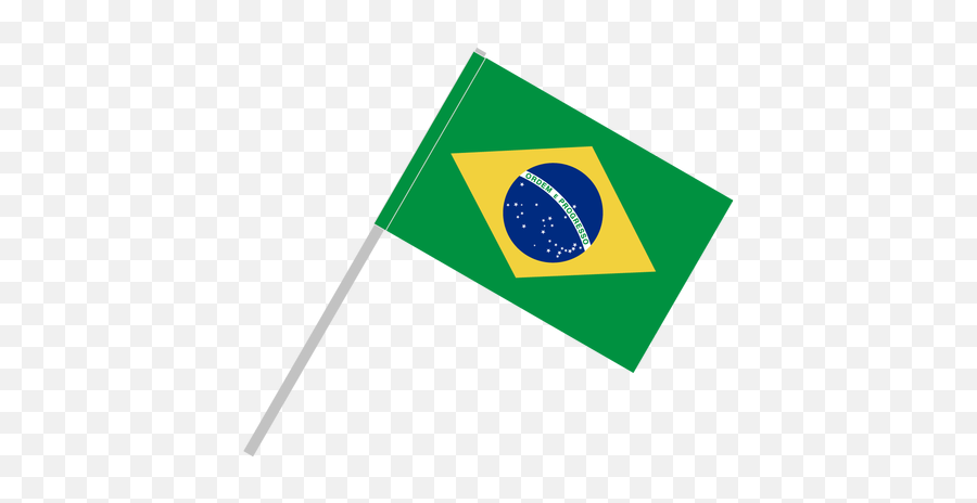 Brazil Flag Png Image All - Brazil Flag With Pole,Flag Pole Png