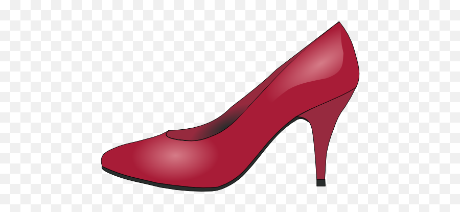 High Heels Red Shoe Clip Art - Cartoon High Heel Shoe Png,High Heel Png