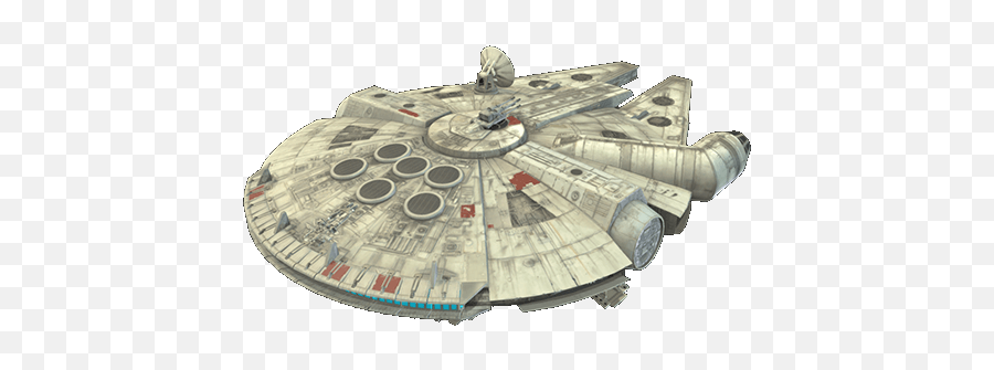 Millenium Falcon U2013 Fortnite Glider Skin - Tracker Tank Png,Millenium Falcon Png