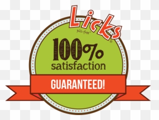 Satisfaction Guarantee U2014 Licks Pill - Free Solutions Png,Satisfaction Guaranteed Logo