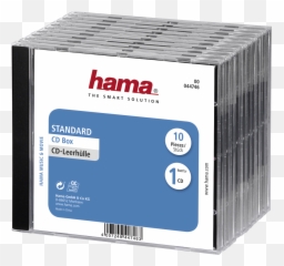 00044746 Hama Standard Cd Jewel Case Pack Of 10 - 4007249447463 Png,Cd Case Png