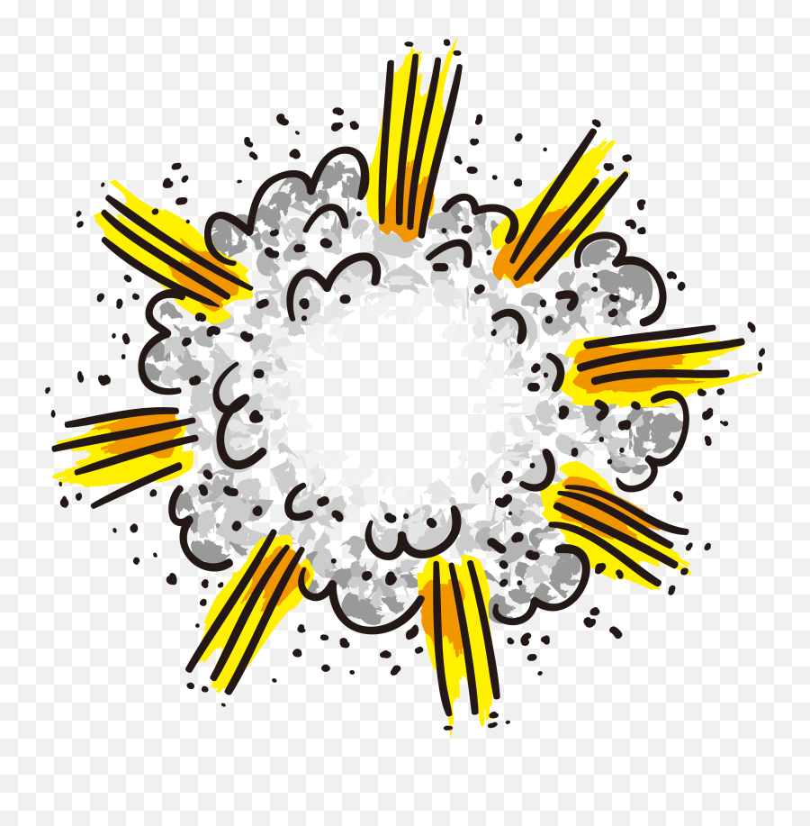 Comic Explosion Clipart Png