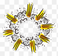 Comic Explosion Clipart Png