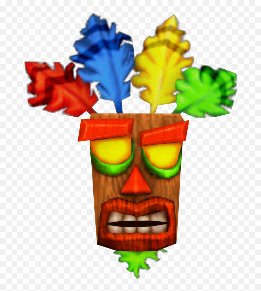 Aku Mask Crash Bandicoot Png - Crash Bandicoot Aku Aku,Aku Png