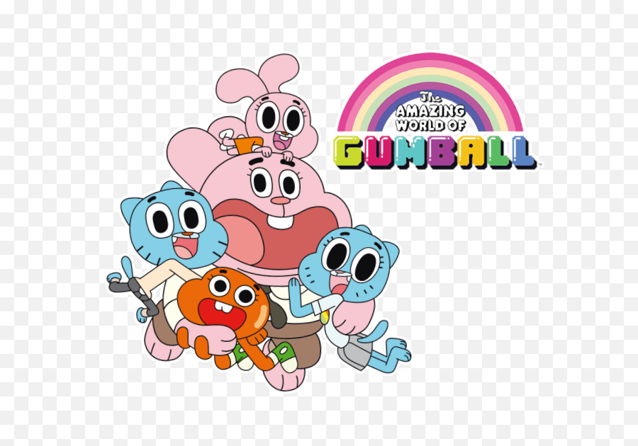 Gumball Png And Vectors For Free - Amazing World Of Gumball Family,Gumball Png