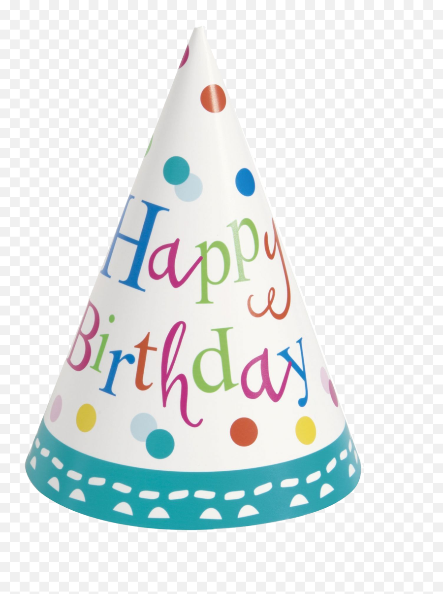 Party Birthday Hat Png - Happy Birthday Party Hat Png,Dunce Cap Png