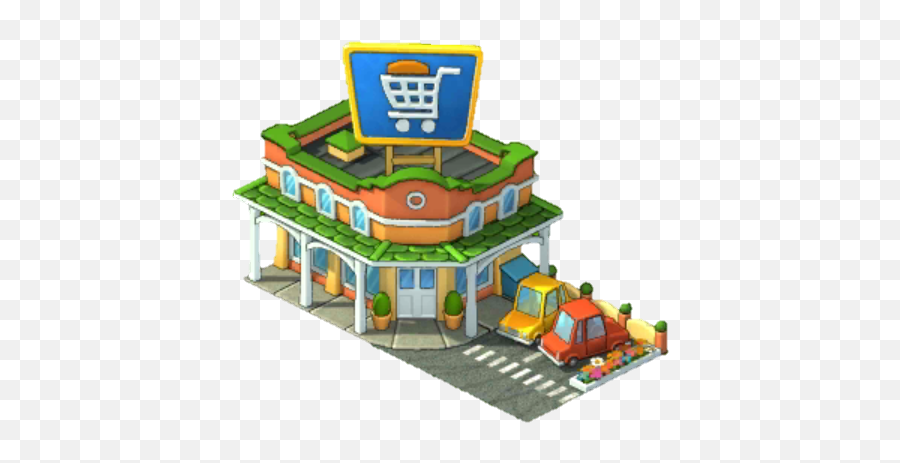 Grocery Store - Transparent Cartoon Grocery Store Png,Grocery Png
